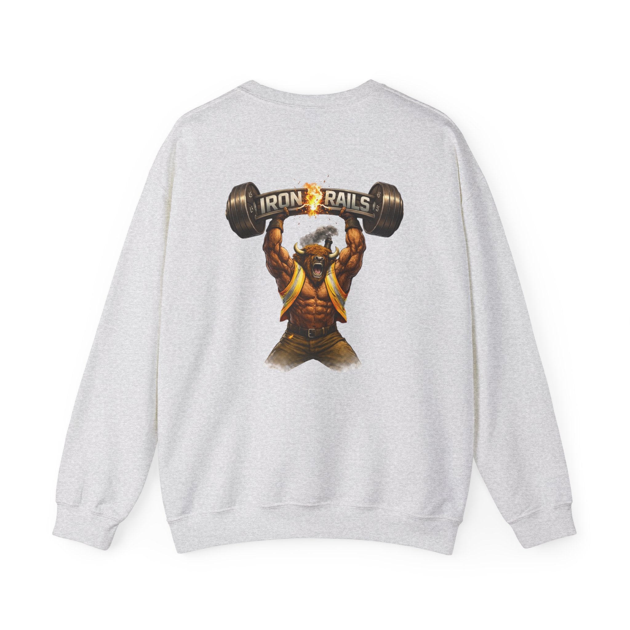 IRON RAILS "BISON" CREWNECK