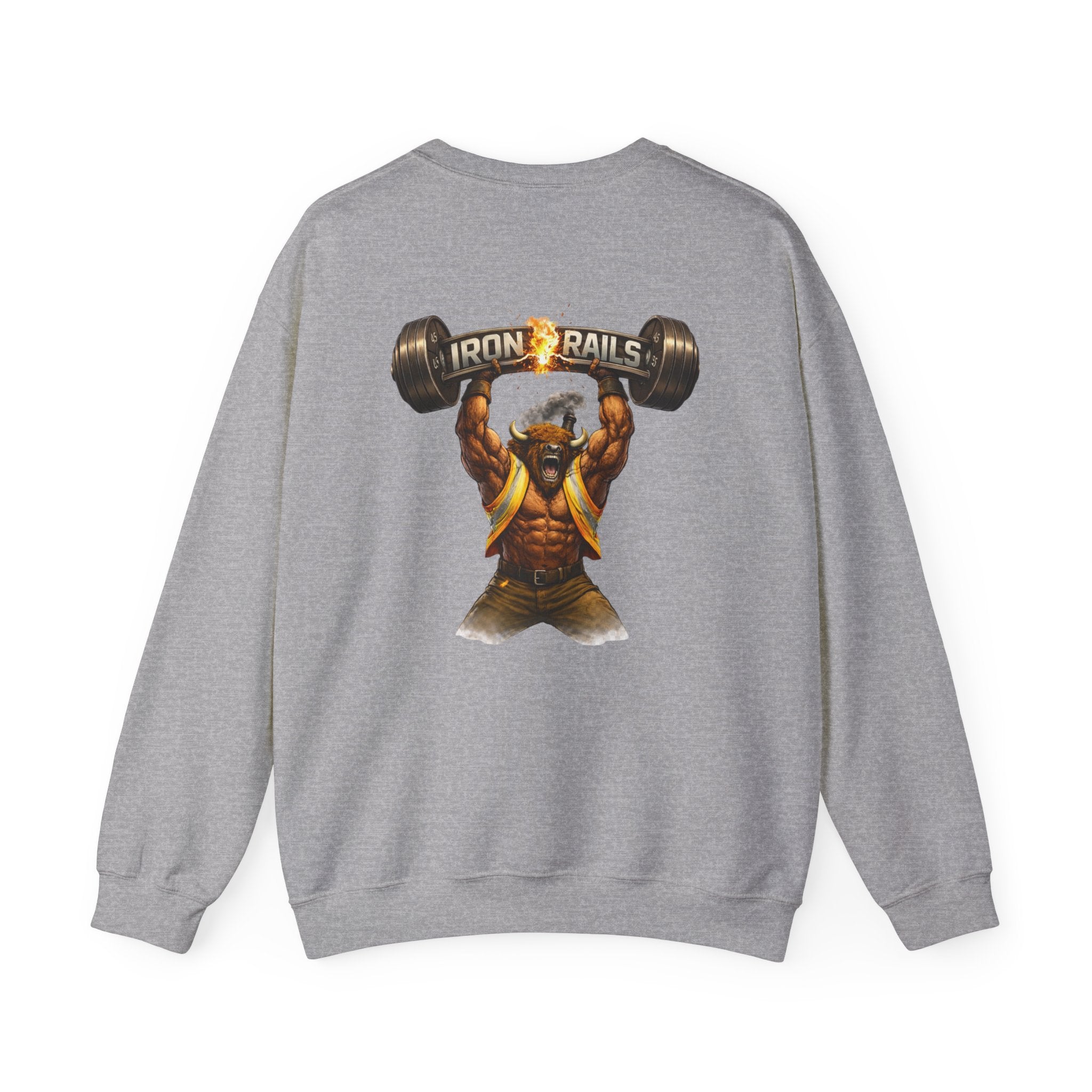 IRON RAILS "BISON" CREWNECK