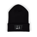 BTF Distressed Logo Beanie | Cuffed Embroidered Knit Hat