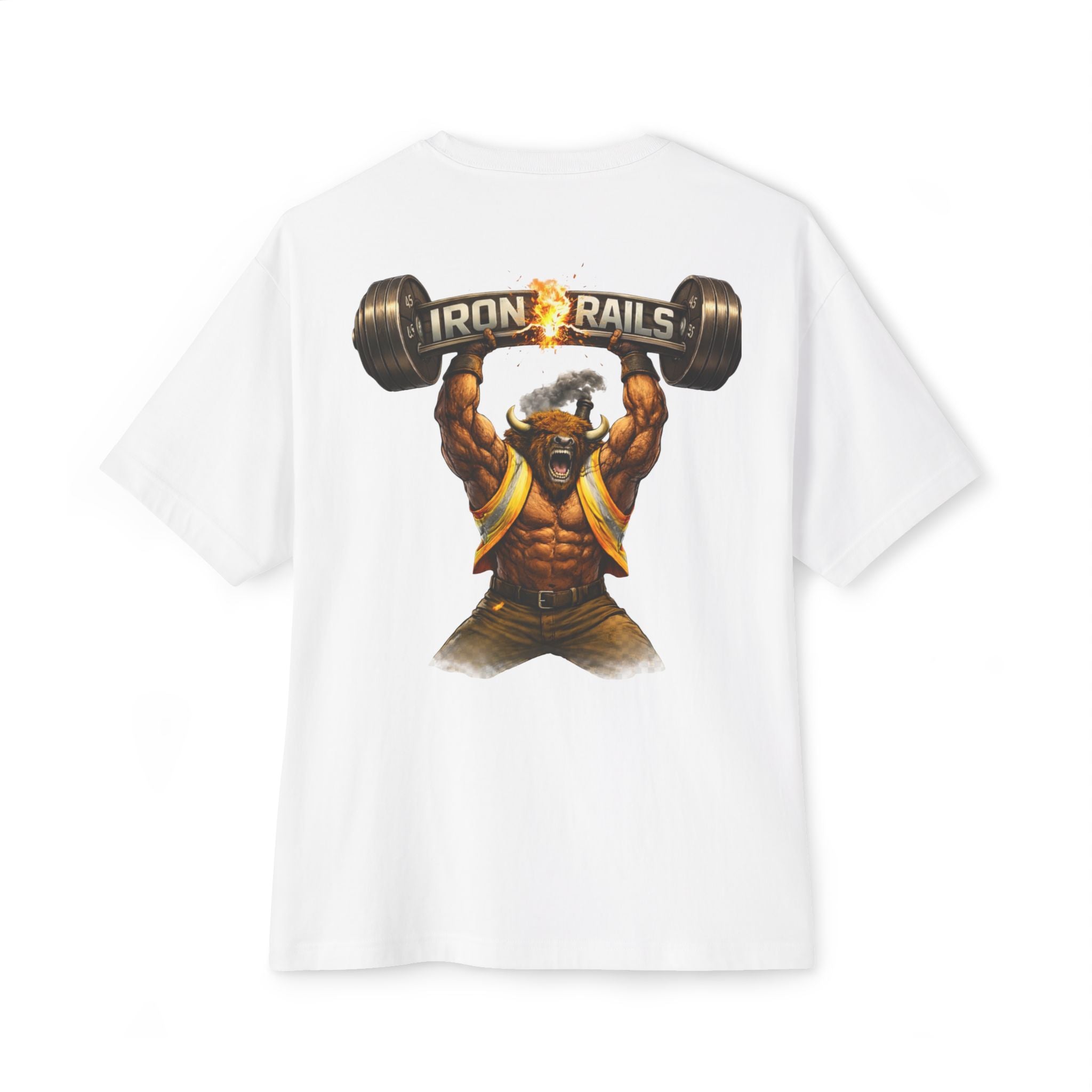 IRON RAILS "BISON" OVERSIZED TEE