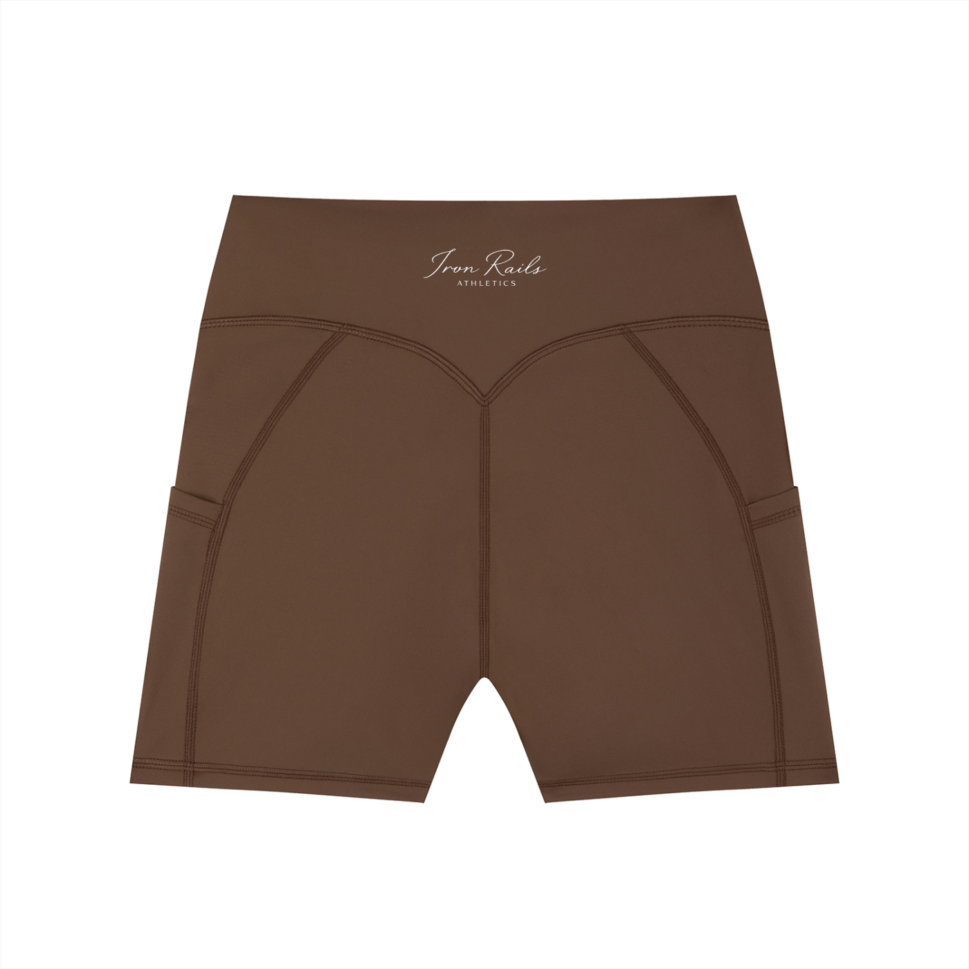 IR High-Waisted Pocket Biker Shorts