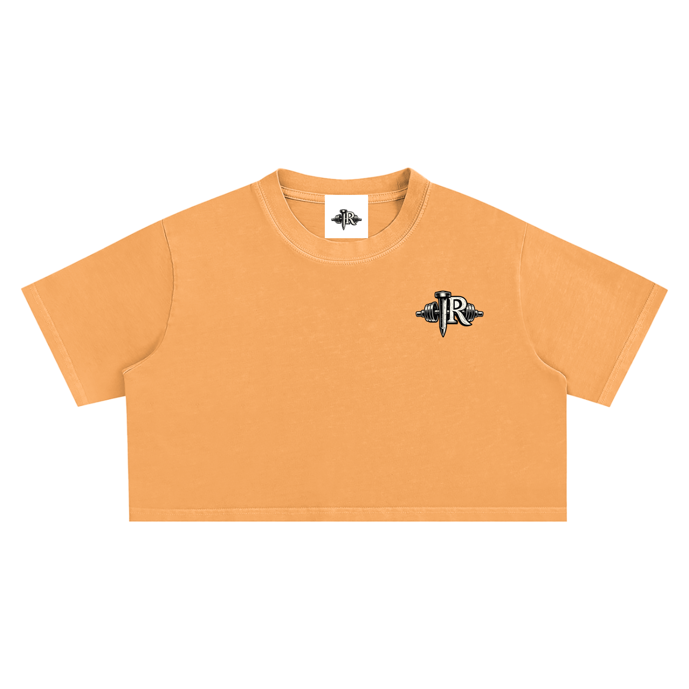 IR Snow Washed Crop Top