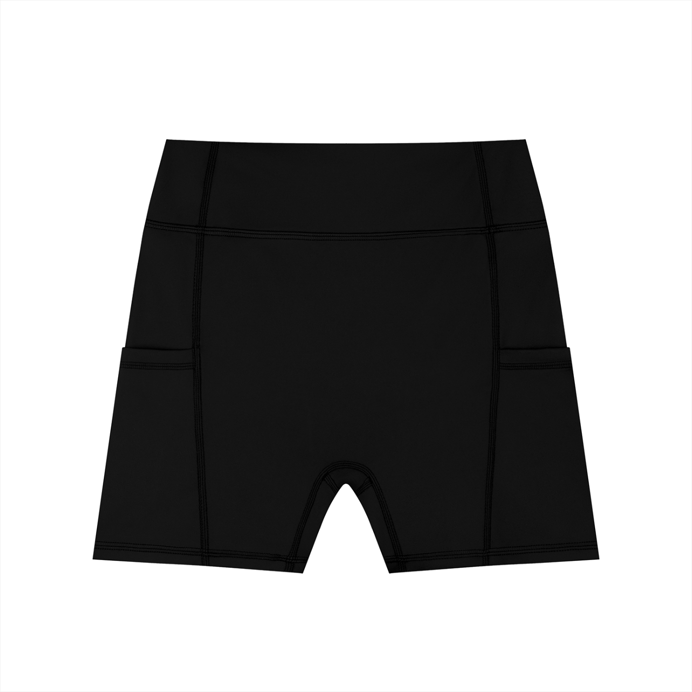 IR High-Waisted Pocket Biker Shorts