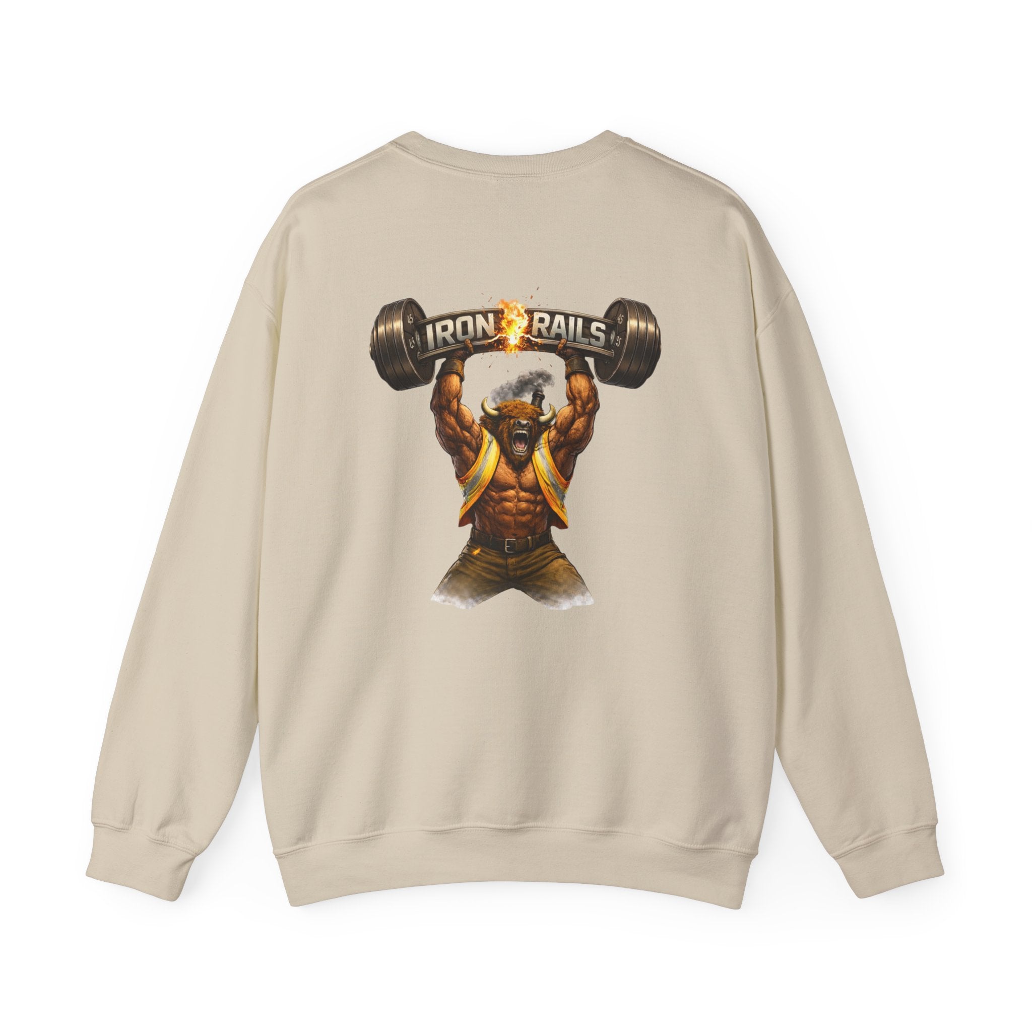 IRON RAILS "BISON" CREWNECK