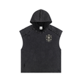 IR Snow Washed Hooded Tank Top