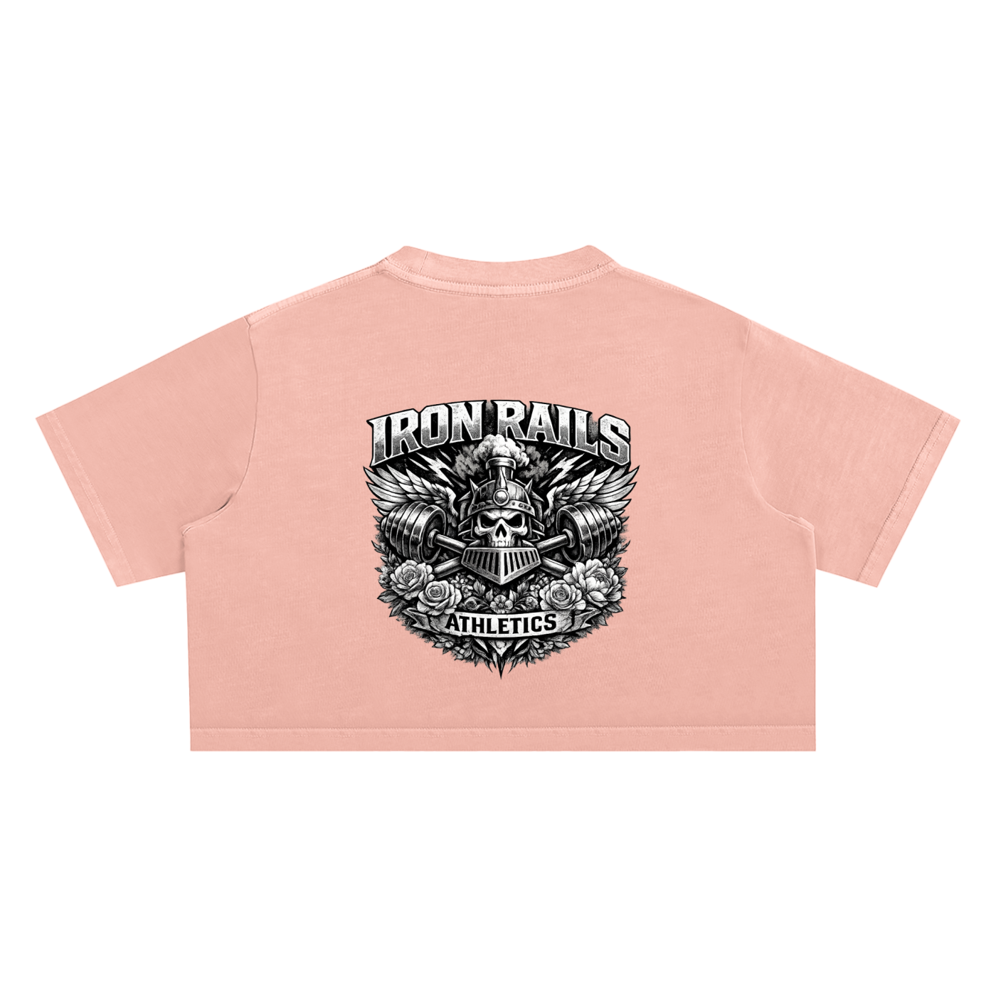 IR Snow Washed Crop Top