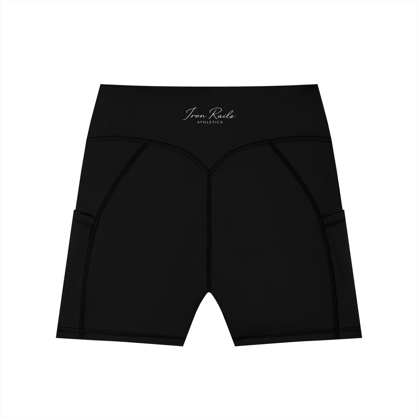 IR High-Waisted Pocket Biker Shorts